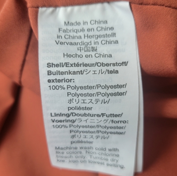 Madewell sheer sleeve button front midi dress floral burnt orange 4 - Picture 10 of 16